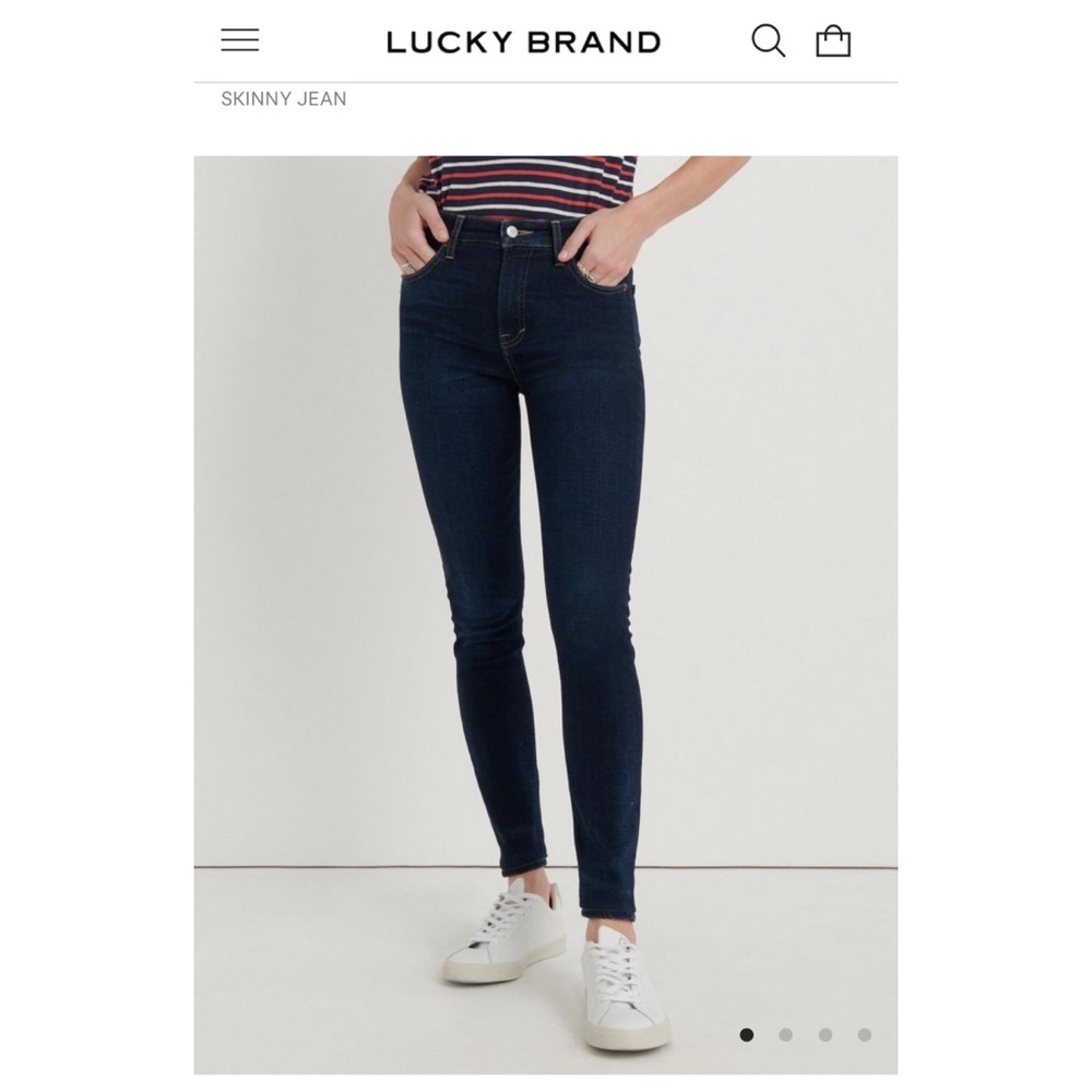 Lucky jeans high rise skinny